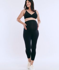 Essential Stretch Secret Fit Belly® Maternity Crop Leggings